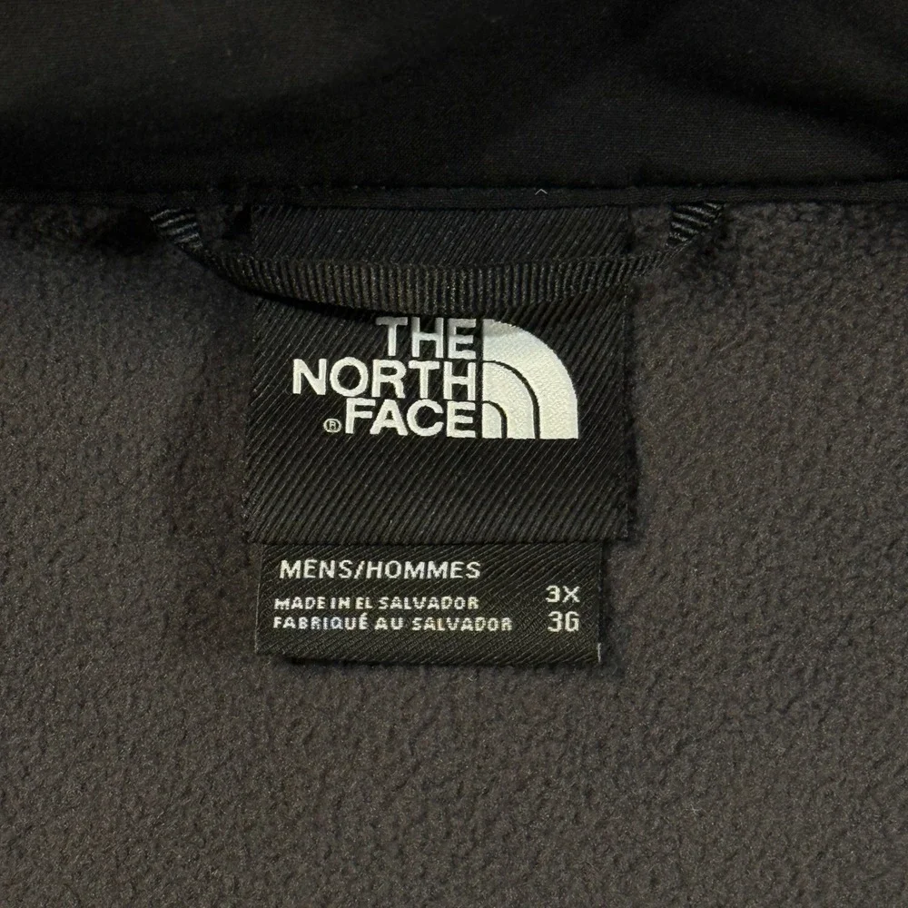 The North Face Apex Bionic 3 Jacket Mens 3XL Grey Softshell‎ Full Zip Windproof